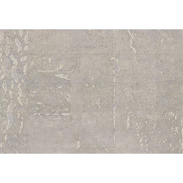 Wanddesign, Wandkork coloriert Paz Sturktur, Silver on Gold 600x300x3mm