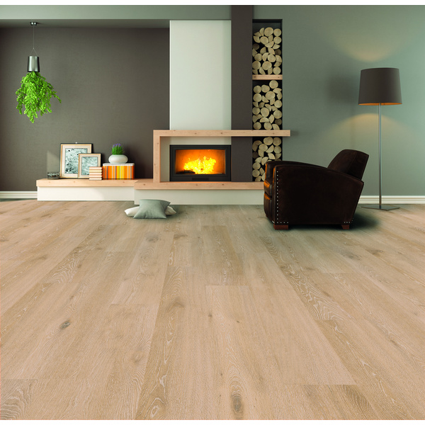 Korkboden Eiche Iceland HotCoating-Lack Landhausdiele - Corelan®