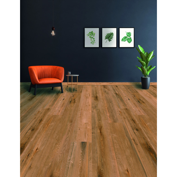 Klick-Designboden HDF Oak Devonport HotCoating-Lack Landhausdiele