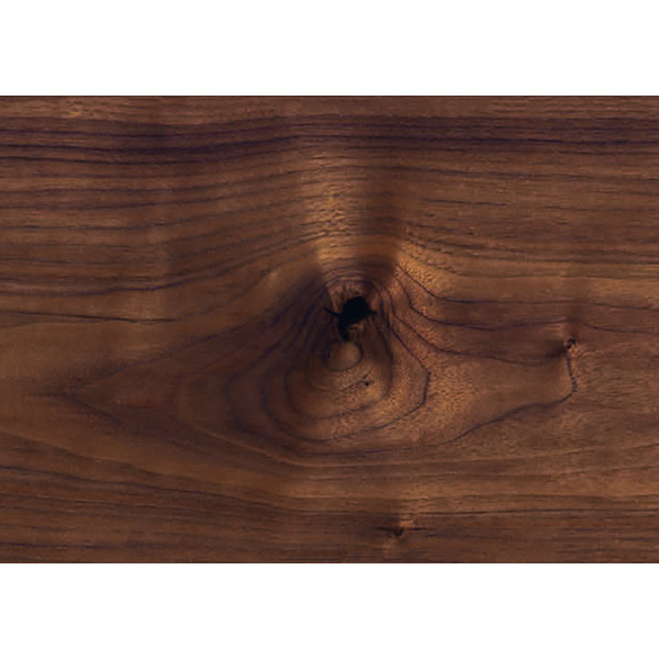 Klick-Designboden HDF Walnut Makay HotCoating-Lack Landhausdiele