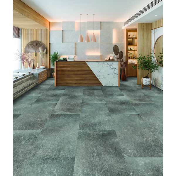 Klick-Designboden HDF Artstone Lismore HotCoating-Lack Fliese