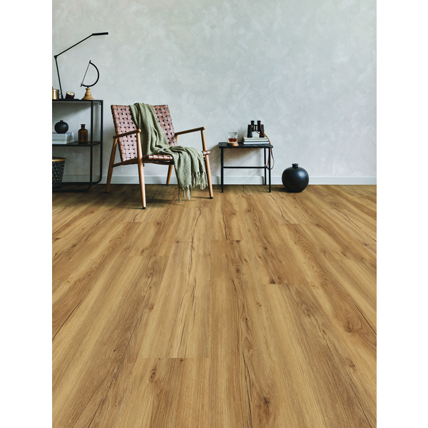 Klick-Vinylboden massiv Poseidoneiche Landhausdiele - Vinylan KF