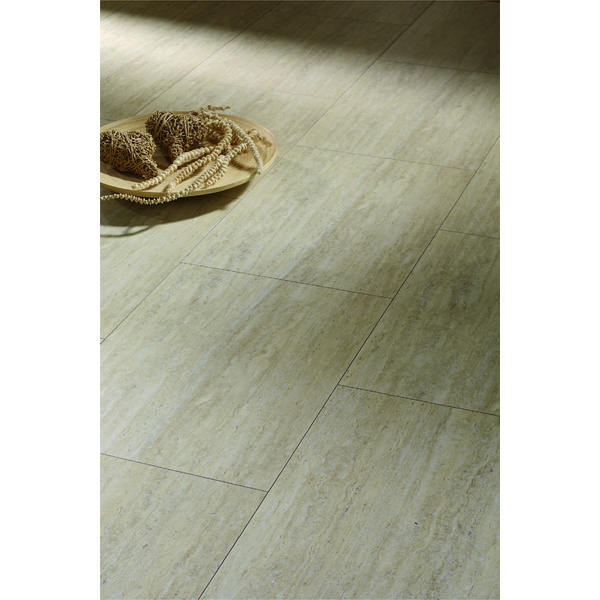 Klick-Vinylboden 2-Schicht EPC (Expanded Polymer Core) Marmor white Fliese - Vinylan plus Hydro