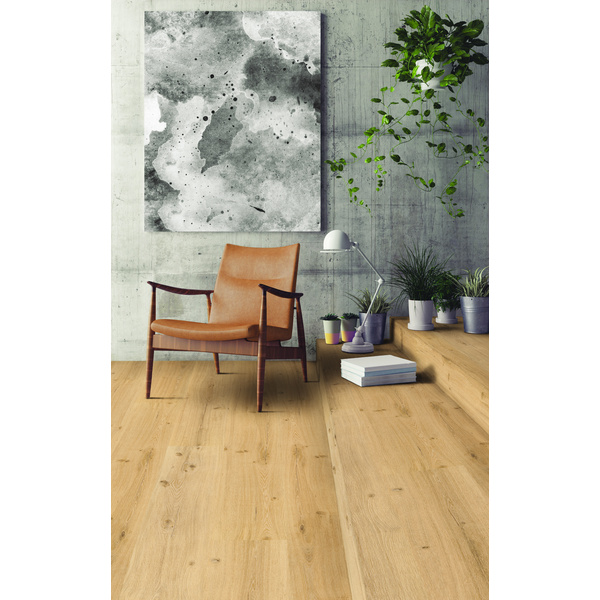 Klick-Vinylboden HDF Goldeiche Landhausdiele - Vinylan object