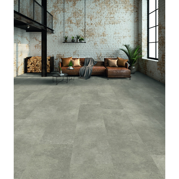 Klick-Designboden Mineral Beton Modesto HotCoating Fliese