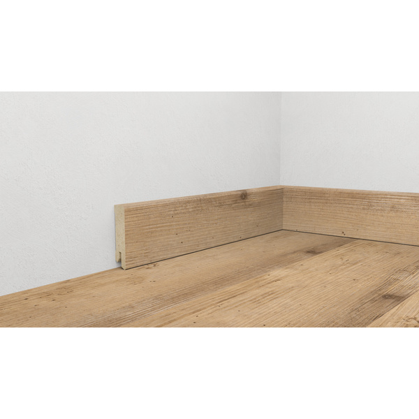 Fußleiste 60, Profil 6055 67 - Alte Tanne natur 2200x15x60mm