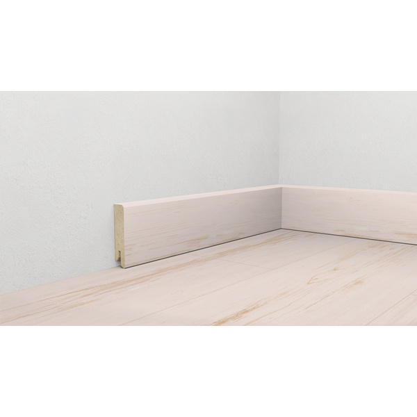 Fußleiste 60, Profil 6055 41 - Ahorn 2200x15x60mm