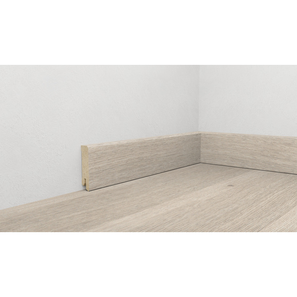 Fußleiste 60, Profil 6055 191 - Jura Eiche 2200x15x60mm