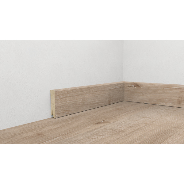 Fußleiste 60, Profil 6055 203 - Eiche Gran Canaria 2200x15x60mm