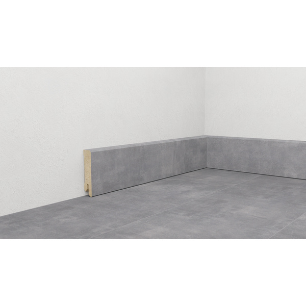 Fußleiste 60, Profil 6055 249 - Silverstone Jersey / Silverstone Quebec 2200x15x60mm