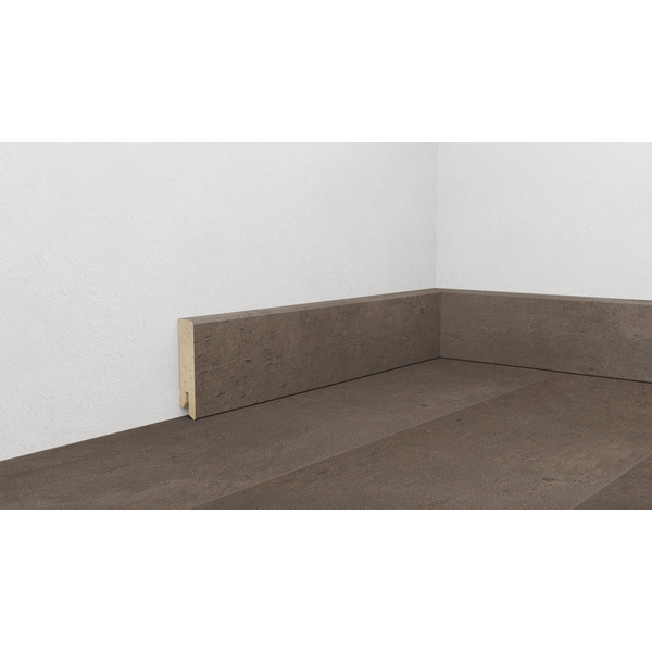 Fußleiste 60, Profil 6055 274 - Schiefer Pescara 2200x15x60mm