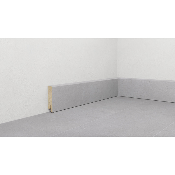 Fußleiste 60, Profil 6055 275 - Cement Kreta 2200x15x60mm