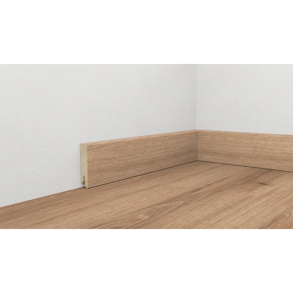 Fußleiste 60, Profil 6055 278 - Amber Oak 2200x15x60mm