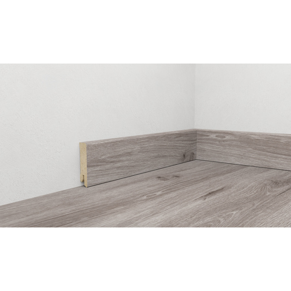 Fußleiste 60, Profil 6055 312 - Schwedeneiche 2200x15x60mm