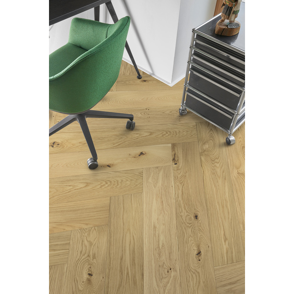 Parkett Eiche Aguilar Rustikal, natur geölt Fischgrät natur-geölt