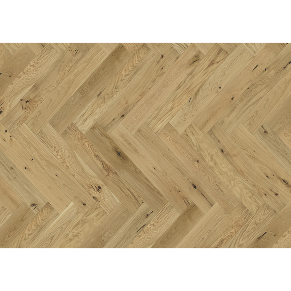 Parkett Eiche Anjony Rustikal, matt lackiert Fischgrät lackiert