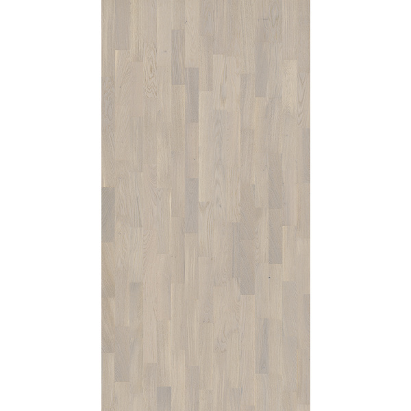 Parkett Eiche rustikal, gebürstet weiß geölt 3-Stab Schiffsboden geölt - HOLZLOC