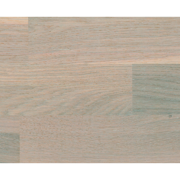 Parkett Eiche rustikal, gebürstet weiß geölt 3-Stab Schiffsboden geölt - HOLZLOC