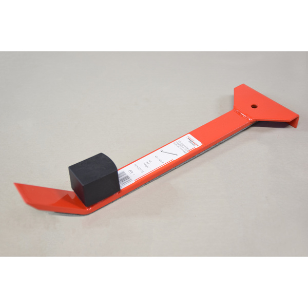 Zugeisen, Flachstahl schwere Ausführung, Zugfläche 120mm 8x40x420mm