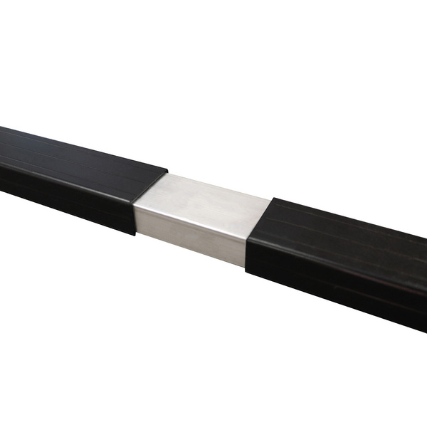 ALU - Einsteckverbinder Schwarz für Alu-Trägerprofil 29x400x49mm, Pal.: 200 Stück