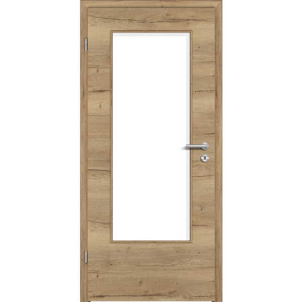 Zimmertür CPL Authentic Risseiche DQ DIN-LA Vollspan "STANDARD"