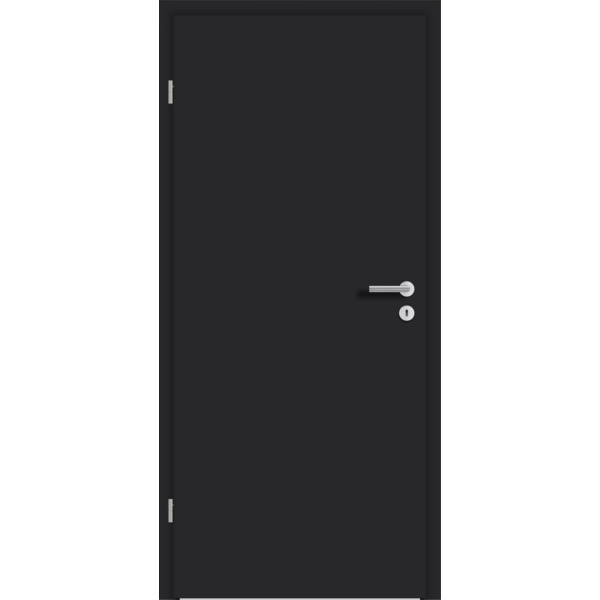 Zimmertür CPL Schwarz DA Röhrenspan "STANDARD"