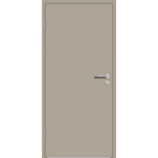 Zimmertür CPL Seidengrau DA Röhrenspan "STANDARD"