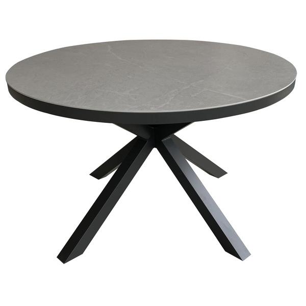 Livingston Tisch rund 120 cm light grey