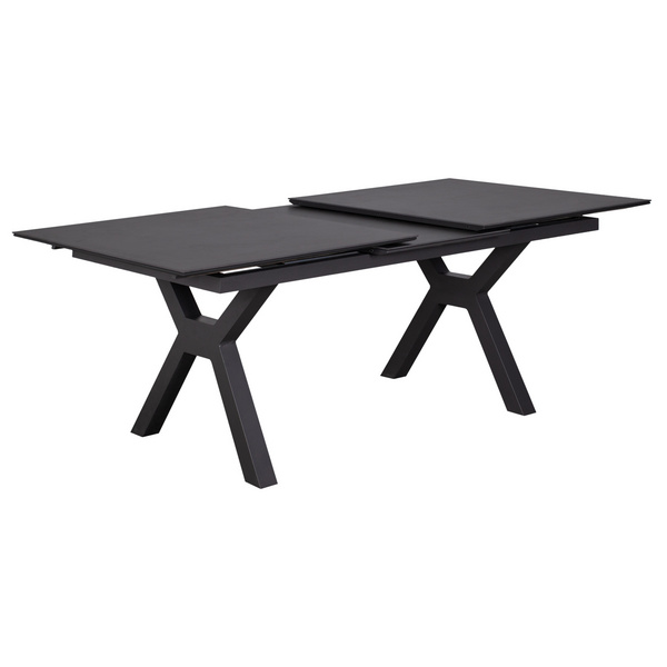 Hammond Ausziehtisch 200/260 x 90 cm dark grey