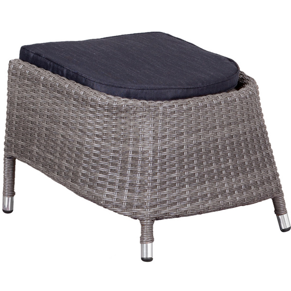 Miraflor / Juan Dining Fußhocker 8 mm smokey grey