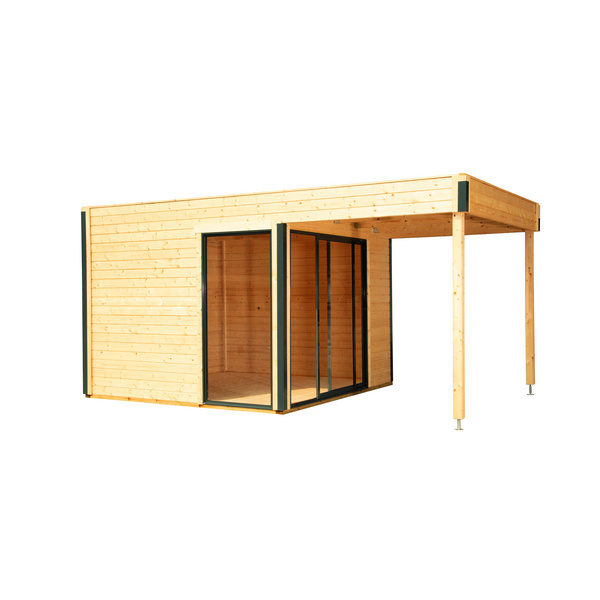 Gartenhaus Studio 44-B mit Seitendach 200 cm