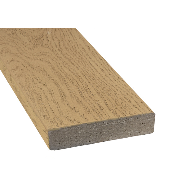 Terrassendiele RMC massiv Ashwood einseitig Holzstruktur, Slim Ashwood - 32 x 126 mm