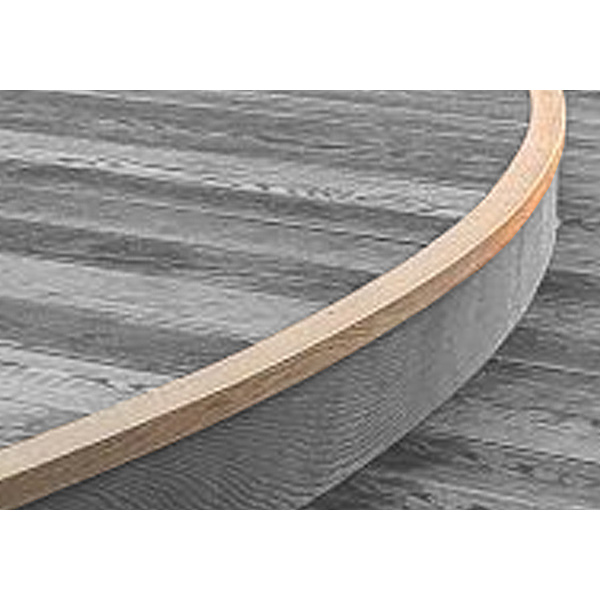 Einfassung eckig Flexible Ashwood 2400x50x33mm