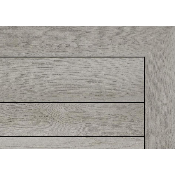 Terrassendiele RMC massiv Smoked Oak einseitig Holzstruktur - 32 x 126 mm