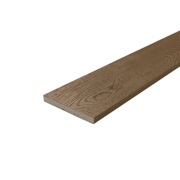 Terrassendiele RMC massiv Ebony Grey einseitig Holzstruktur - 32 x 176 mm