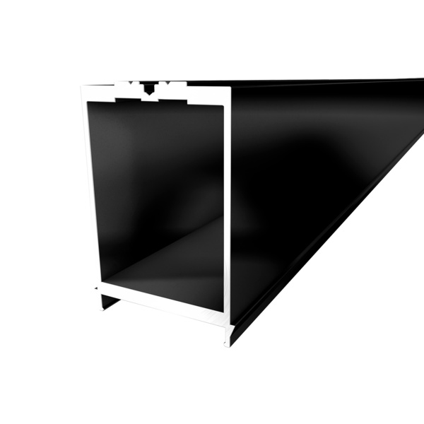 MEGA CLIP mit Schraubkanal 9103 4000x64x95mm