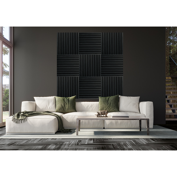 FibroTech SQUARE Panel Black Oak MDF