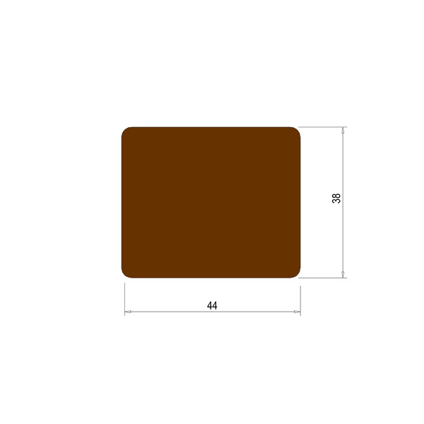 Clear 3-fach-Profil 90° mWF 2842 4800x145x22mm