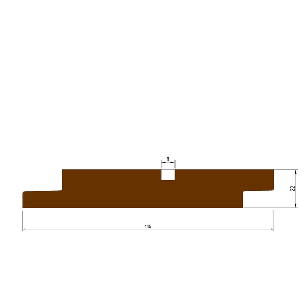 Clear Wechselfalzprofil 90° 2850 4800x145x19mm