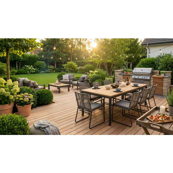 Terrassendiele europäische Douglasie unbehandelt einseitig genutet, einseitig geriffelt - 26 x 140 mm