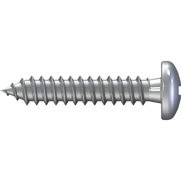 Blechschraube Pan Head DIN 7981 PZ  Edelstahl A2 gebeizt passiviert