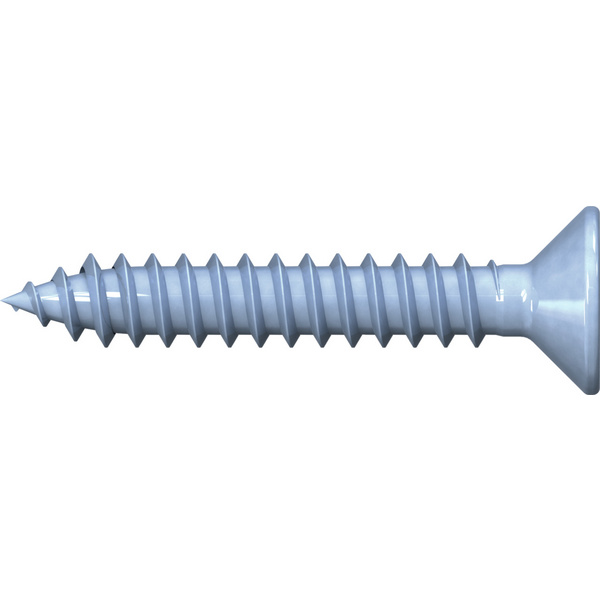 Blechschraube Flako DIN 7982 PZ-Antrieb  Stahl verzinkt blau passiviert