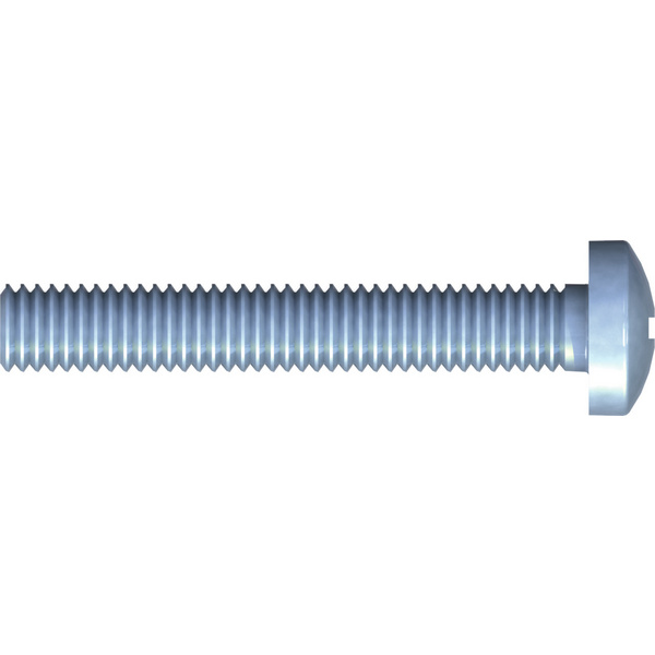 Gewindeschraube pan head DIN 7985 PZ-Antrieb M  Stahl verzinkt blau passiviert