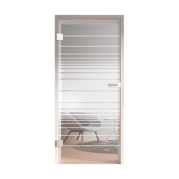 Ganzglastür Klar Horizo "GLASWORK 90"