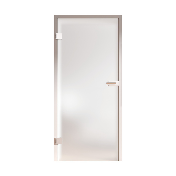 Ganzglastür Satiniert Klarglas "GLASWORK 90"