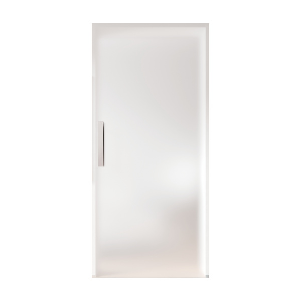 Glasschiebetür Satiniert Klarglas "GLASWORK 180"