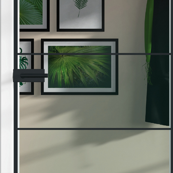 Ganzglastür Klar Loft 5 Felder "GLASWORK 90"