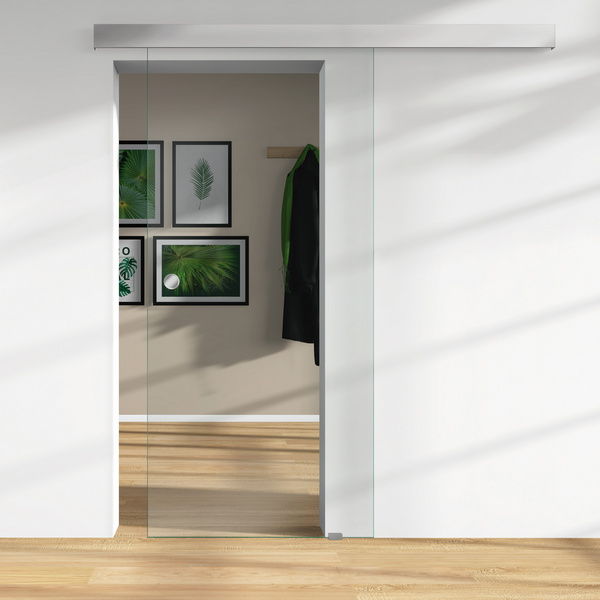 Glasschiebetür Klar "GLASWORK 180"