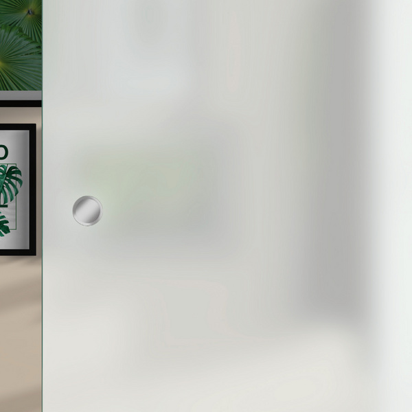 Glasschiebetür Satiniert Klarglas "GLASWORK 180"