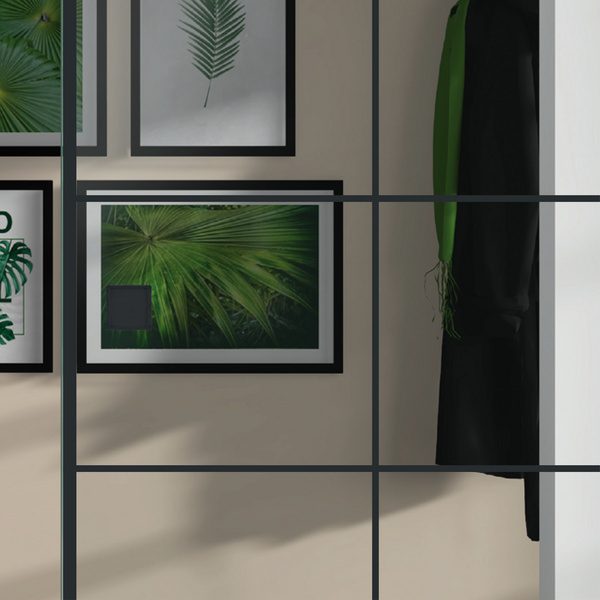 Glasschiebetür Klar Loft 10 Felder "GLASWORK 180"